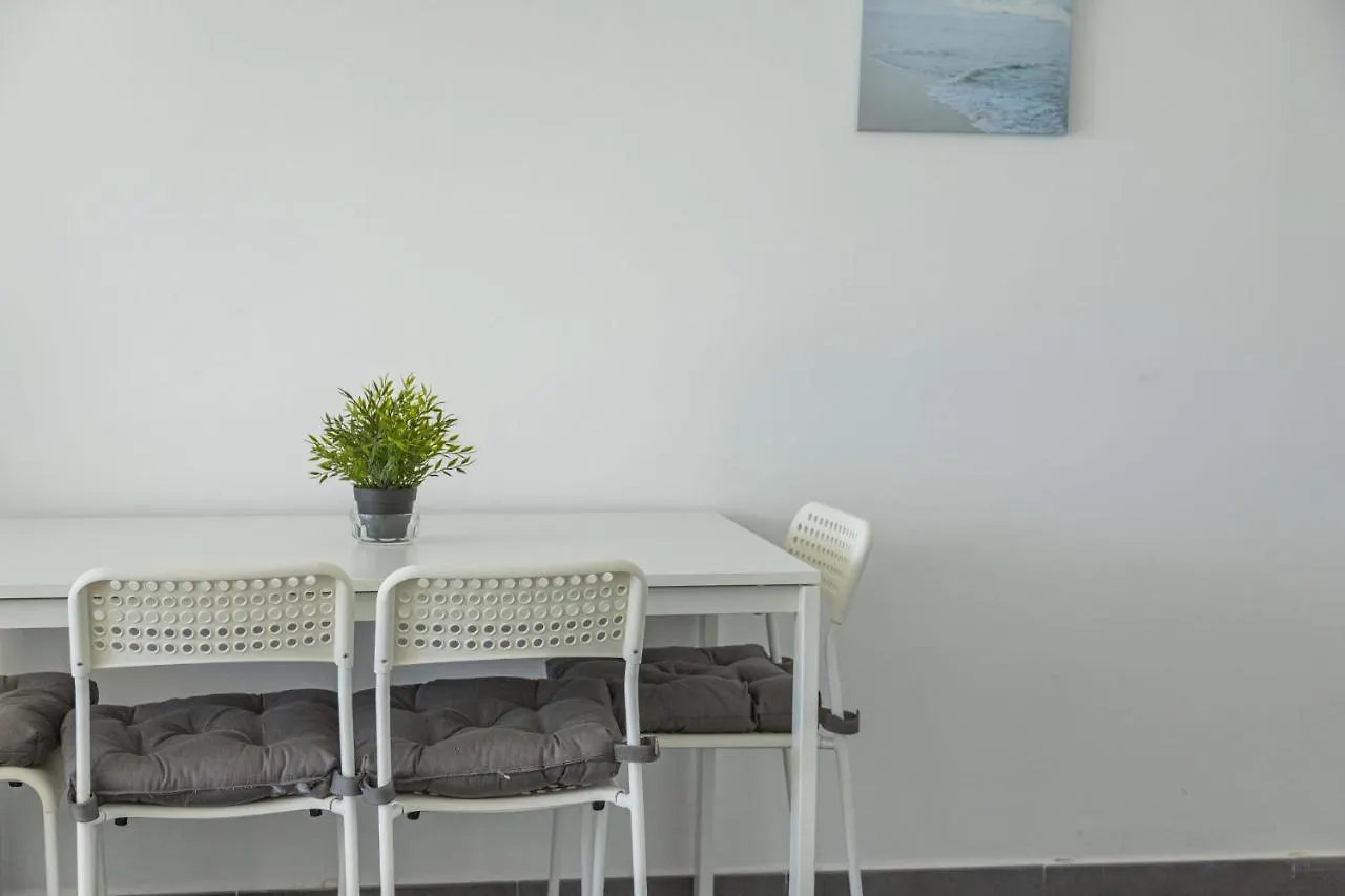 公寓 Apartamento Beachfront Sonrisas 阿尔库迪亚 西班牙
